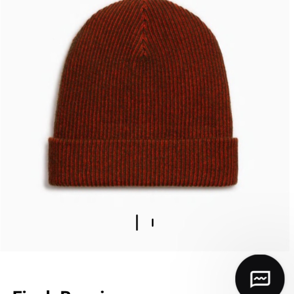 NWT rag & bone Finch Beanie Army Green Combo